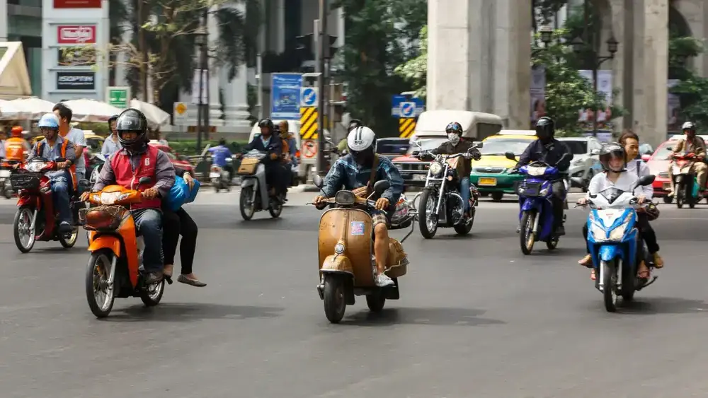 Andar de moto é perigoso
