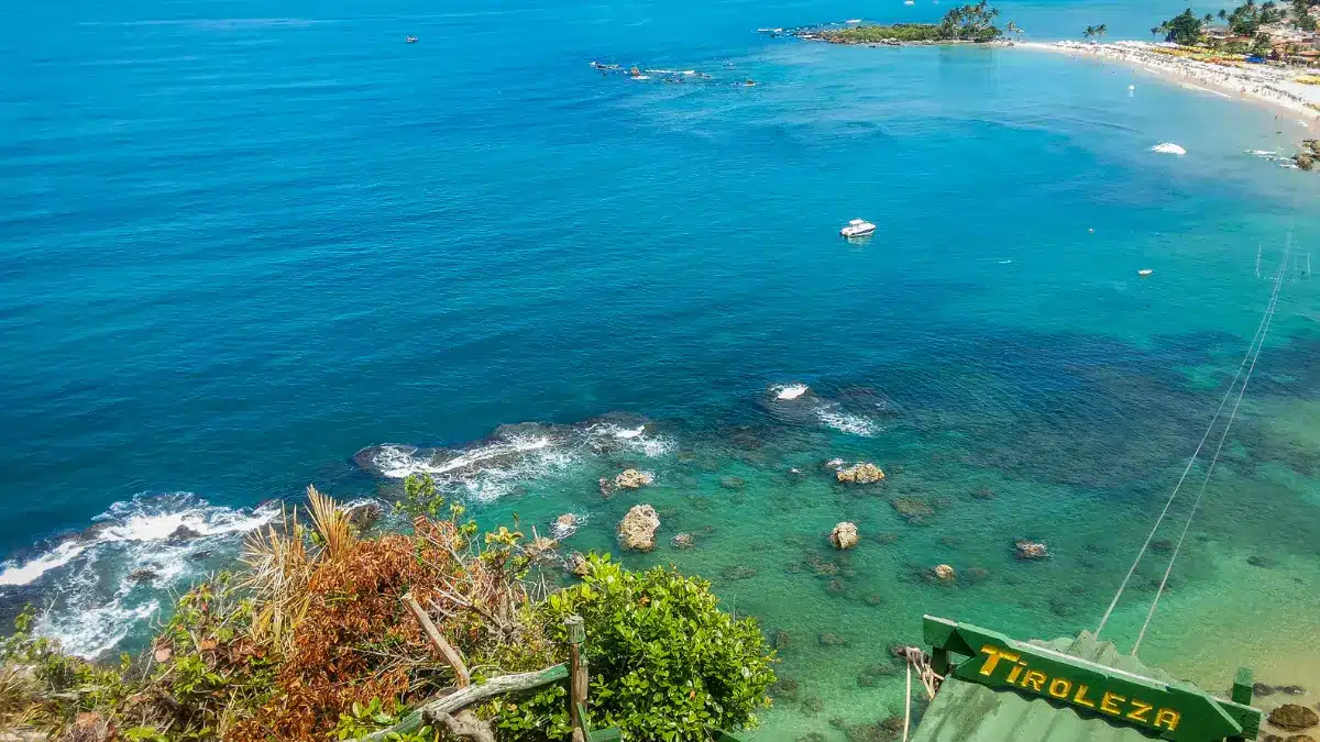 Como comprar um passeio volta à ilha em Morro de São Paulo