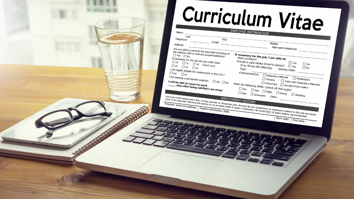 Escrevendo um currículo para transições de carreira
