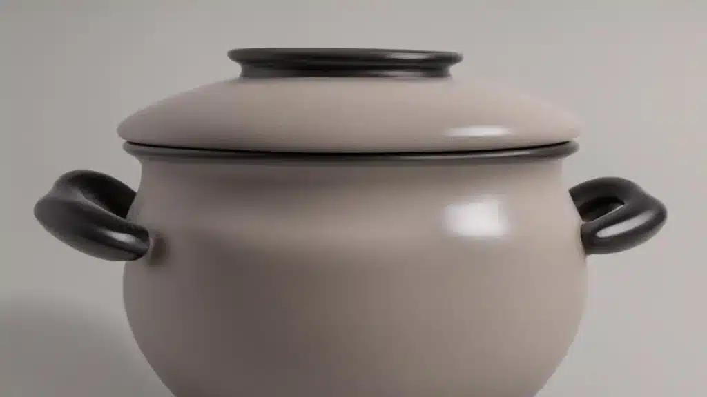 Panela de cerâmica quebra fácil