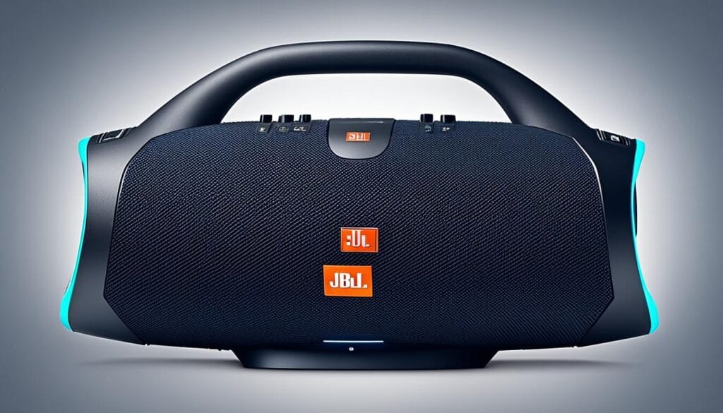 caixa de som grande com bluetooth