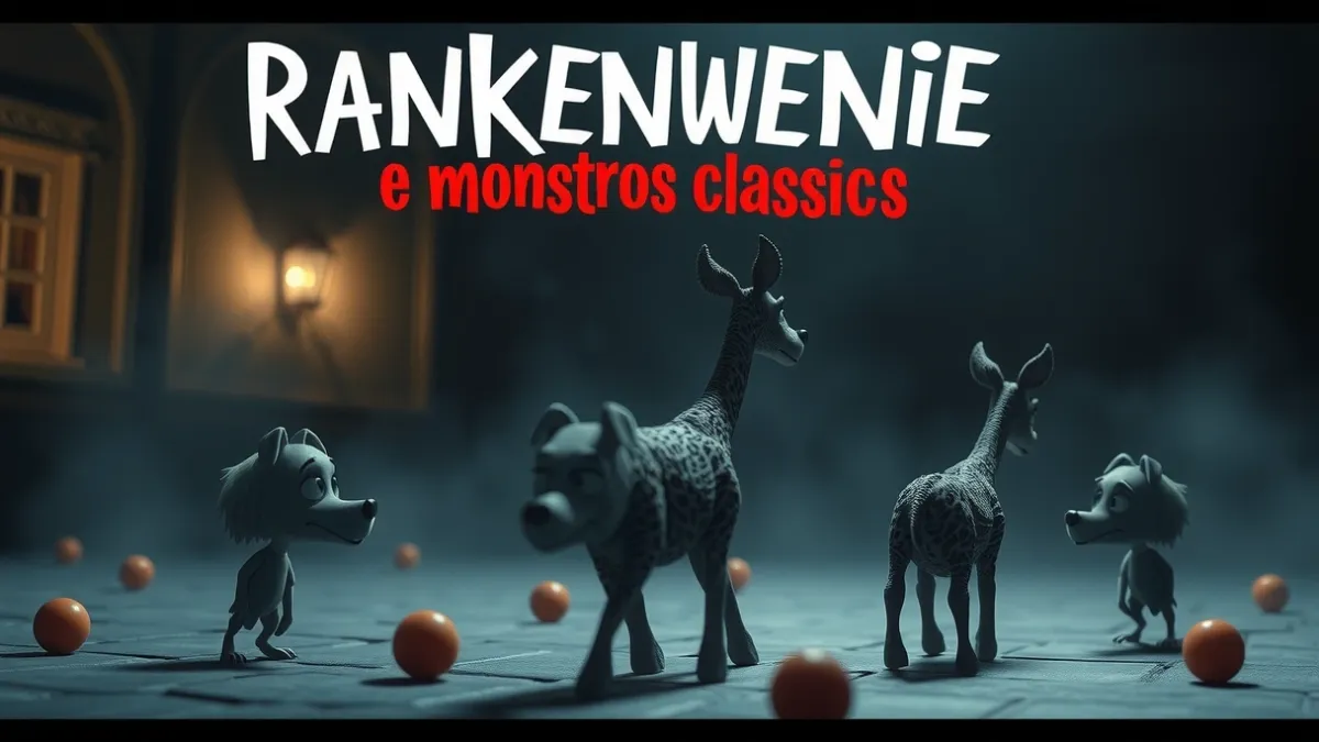 Frankenweenie e a homenagem de Burton aos monstros clássicos